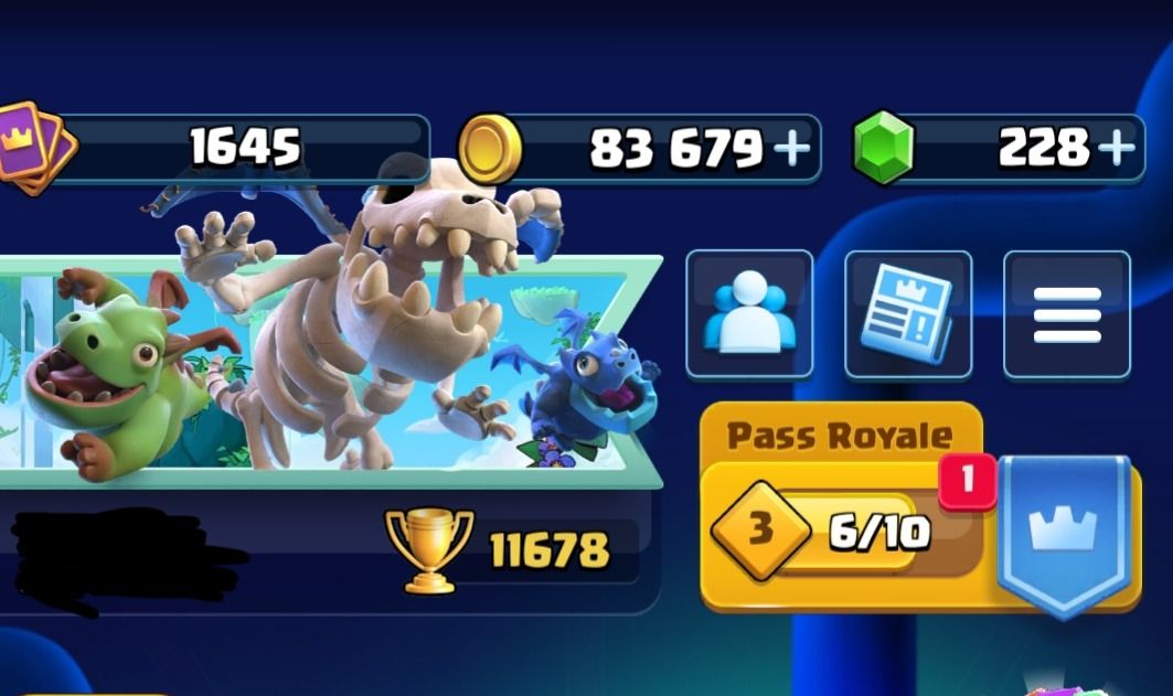 Conta Clash Royale Arena 28