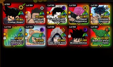 Conta com todos secretos unbound 10 unbound no total + gamepass e +600 reroll