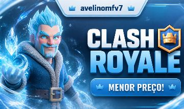 CONTA CLASH ROYALE +6100 TROFÉUS | ARENA 17 | 112 CARTAS