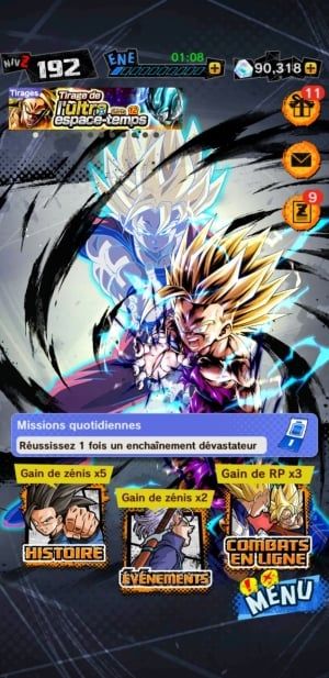 MENOR PREÇO - CONTAS DRAGON BALL LEGENDS 60K a 90K