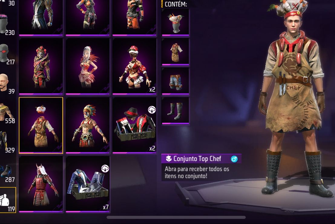 CONTA A VENDA SOMENTE A ANGELICAL AMARELA E ANGELICAL FEMININA !!!! NIVEL 75 GG