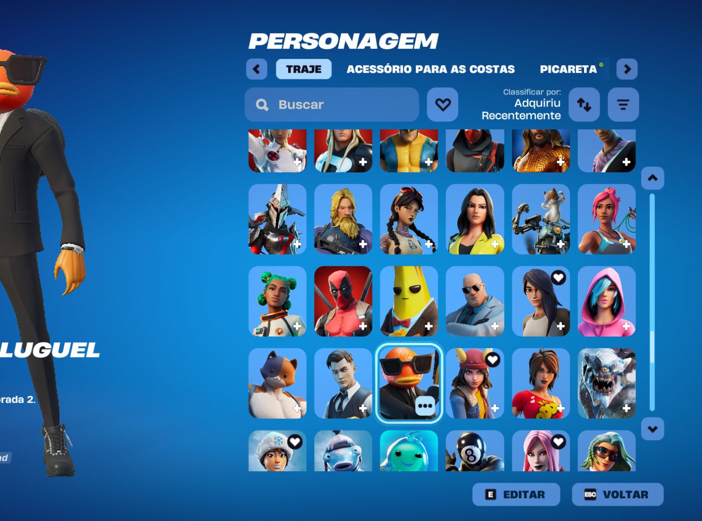 CONTA FORTNITE COM VÁRIAS SKINS | RARIDADES + CONTA COMPLETA