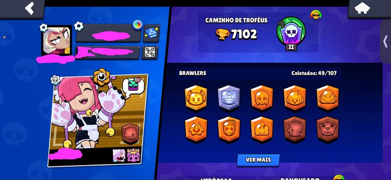 CONTA DE BRAWL STARS DE 2020 COM DARRYL DIM SUN, ANTIVÍRUS 8-BIT