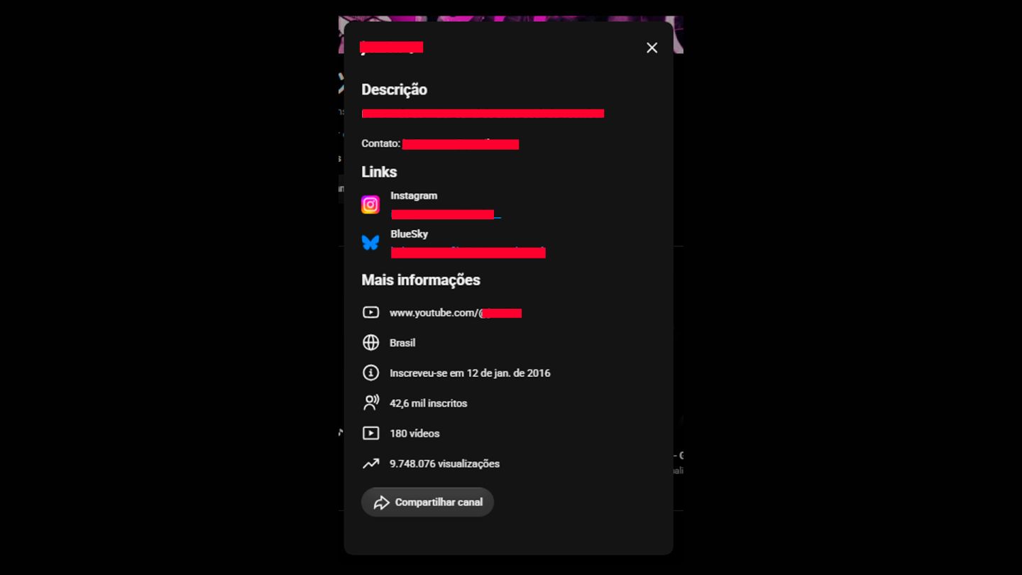 CANAL YOUTUBE RAP GEEK/ANIME | 42,6 MIL INSCRITOS | 9,8M VIEWS | À VENDA