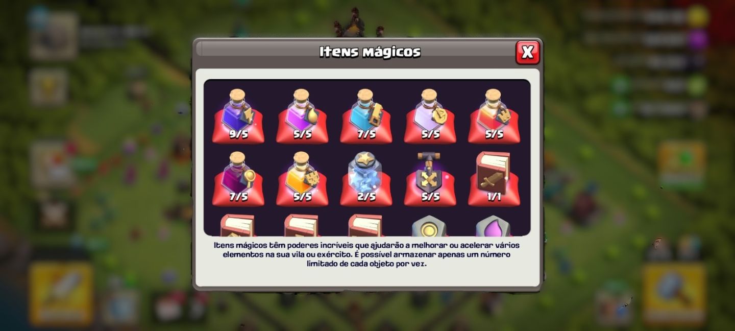 Conta Clash of Clans - Cv9 FULL