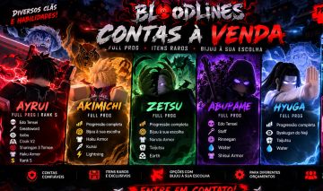 BLOODLINES - CONTAS - OTSUTSUKI - AYRUI - ZETSU - AKIMICHI - PROCURO UCHIHA