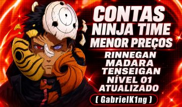 MENOR PREÇO CONTA NINJA TIME | NIVEL 01 | NOVOS CLANS E TENSEIGAN DISPONIVEL