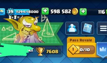 Conta clashroyale level 39 arena 20 (NEGOCIAVEL)