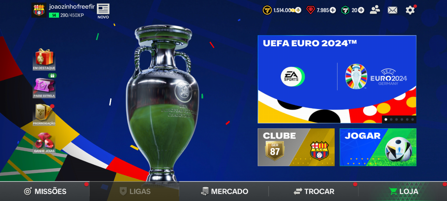 CONTA FIFA MOBILE BOA PRA COMEÇAR NO JOGO