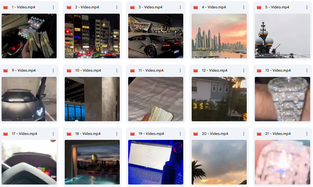 + 400 VÍDEOS VIRAIS PARA INSTAGRAM E TIKTOK - LIFESTYLE MILIONÁRIO