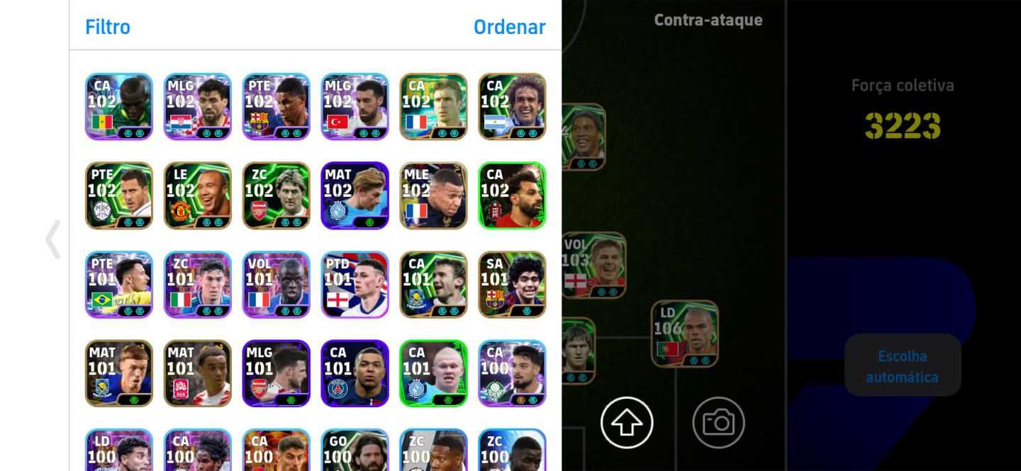CONTA EFOOTBALL BRABA!!! (MBAPPE, NEYMAR, SUARES)