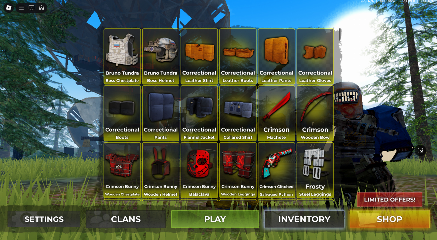 CONTA RARA FALLEN SURVIVAL + GAMEPASSES + BUNDLES EXCLUSIVAS!