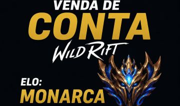 Conta wild rift high elo !!!