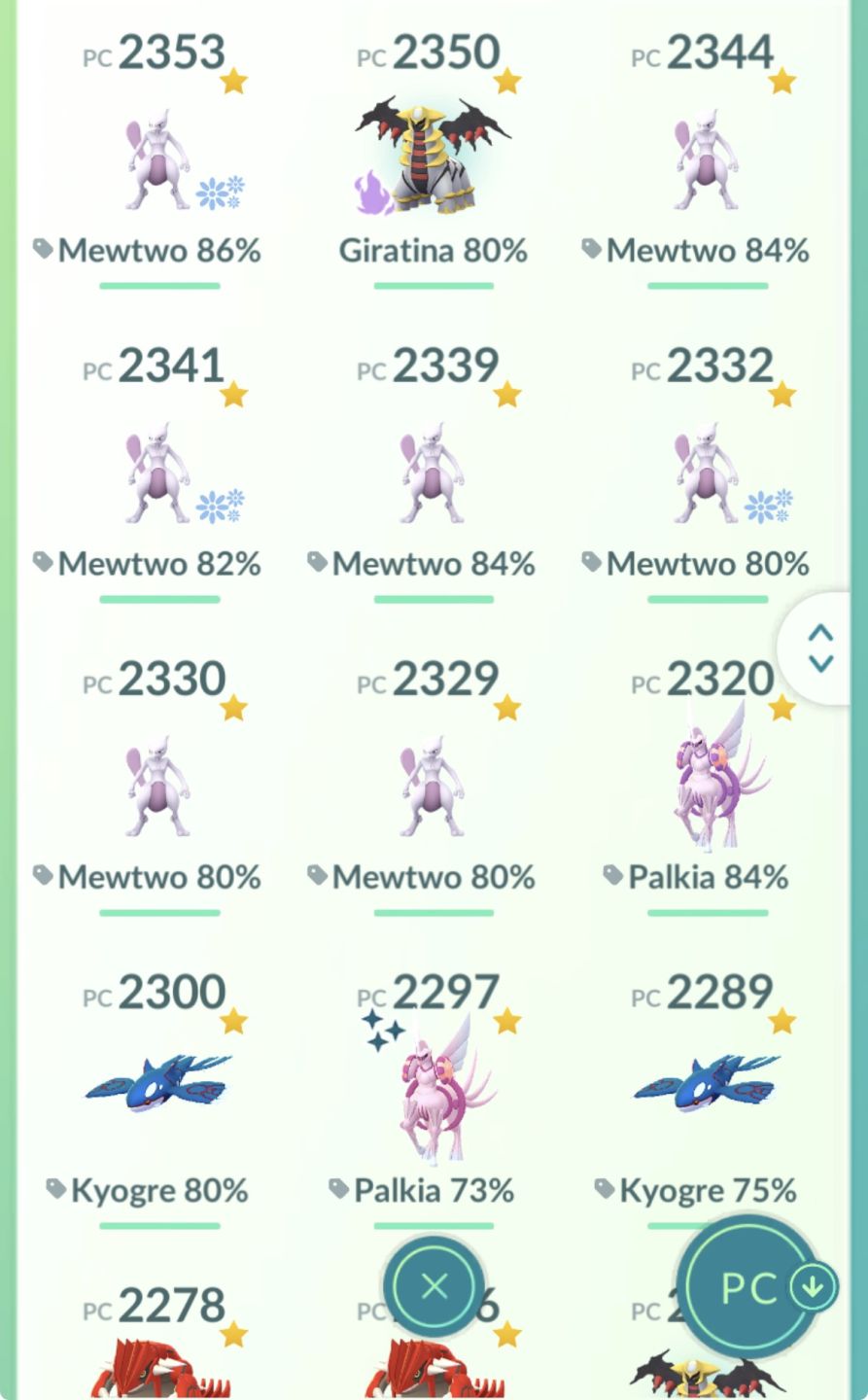 Conta pokemon go pra quem quer vários Pokémon raros