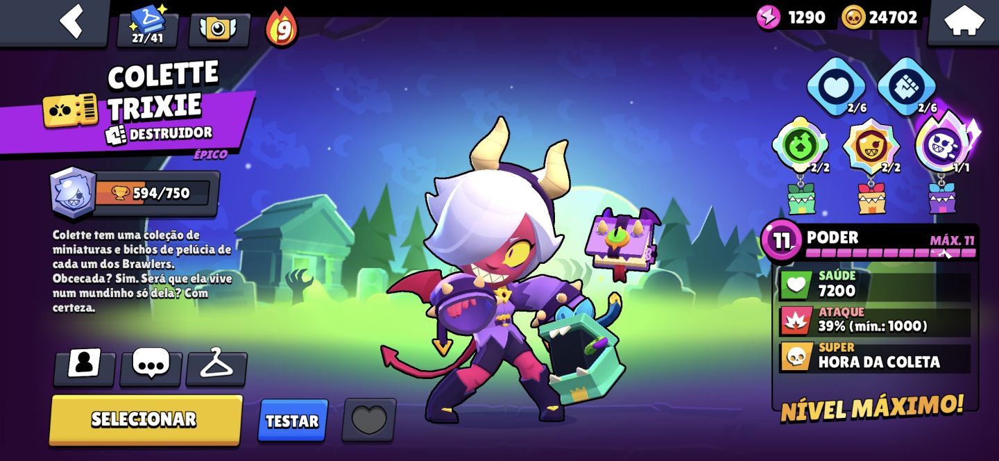 CONTA DE BRAWL STARS, CLASH ROYALE E CLASH OF CLANS COM SKIN RARAS