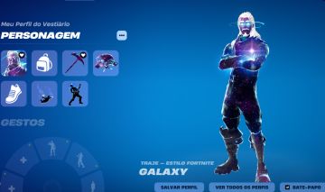 Conta com Galaxy Fortnite