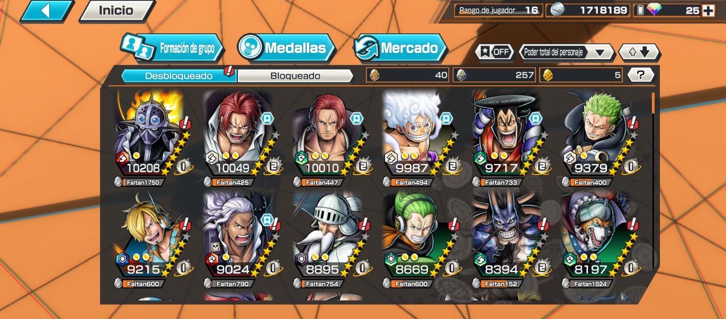 Conta focado em dois shanks e Luffy nika V2 80+