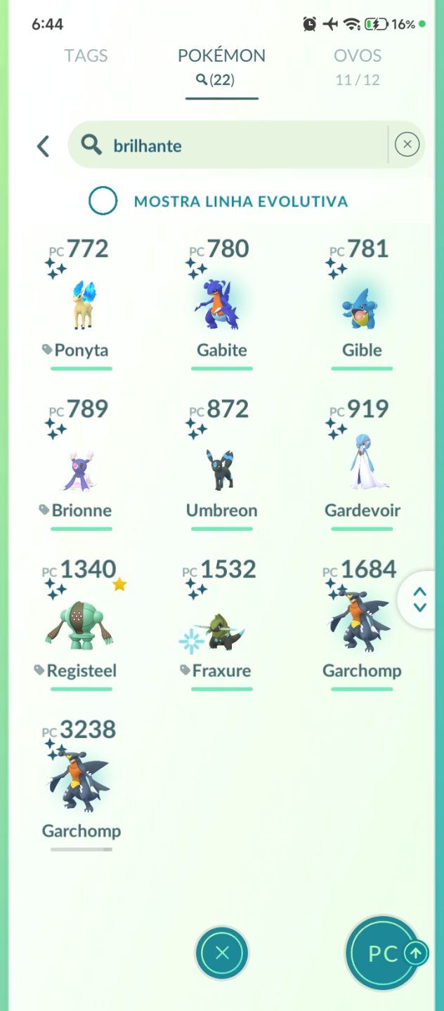Conta Pokémon Go, Nível 42, 31 lendários, 22 shinys com Pikachu cosmog shiny
