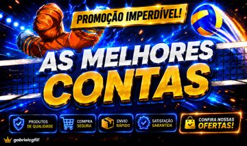 VOLLEYBALL LEGENDS / LENDAS DO VÔLEI | CONTAS COM ESTILOS DISPONÍVEIS