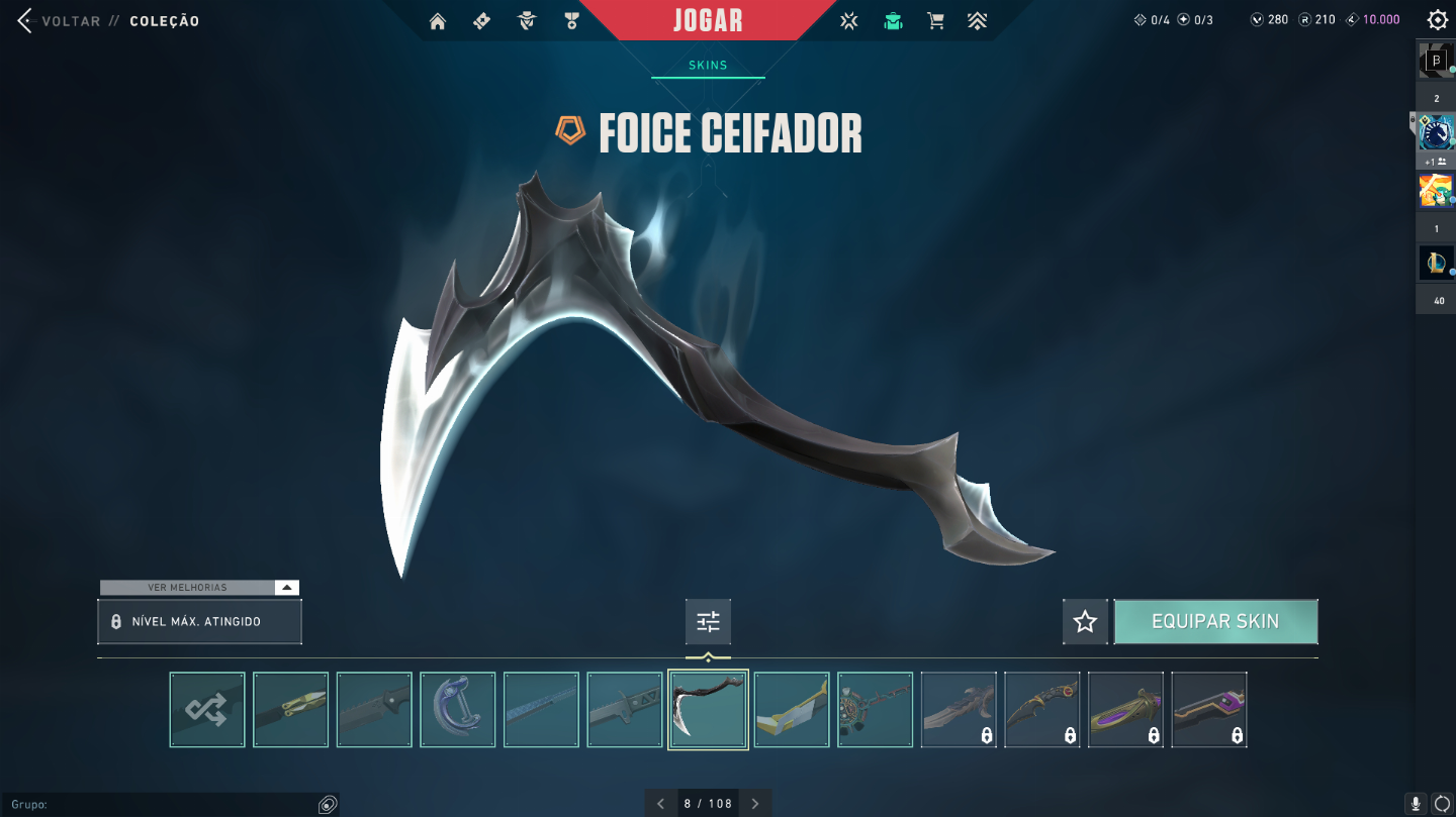 Conta Valorant criada na beta e com skins raras - Unico dono
