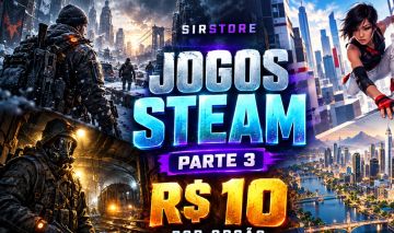 [PARTE 3] Contas Steam | The Division, Metro, SimCity e Mais | R$ 10