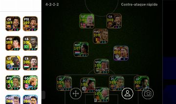 CONTA DE EFOOTBOLL,COM TRIO MSN,PELE BEST E HAZARD 109!