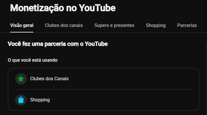 Canal Youtube com 186 mil inscritos