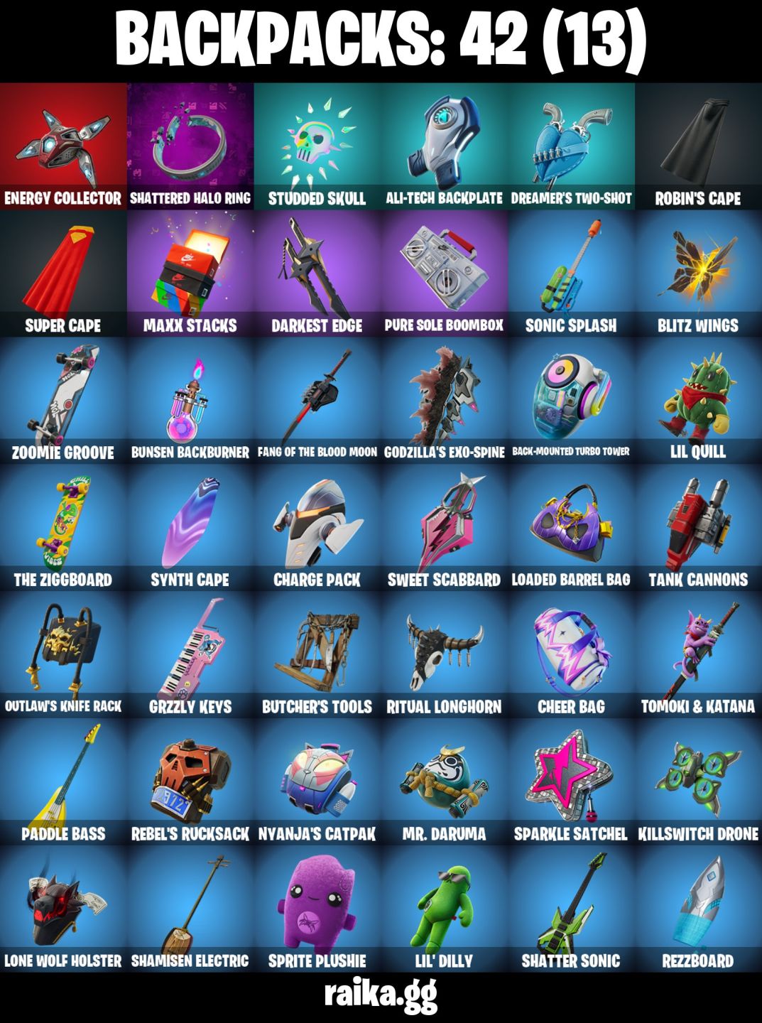 CONTA FORTNITE COM 22 SKINS IRON MAN/ALI-A/SUPERMAN/ROBIN/VALENTINA/ZIGGY