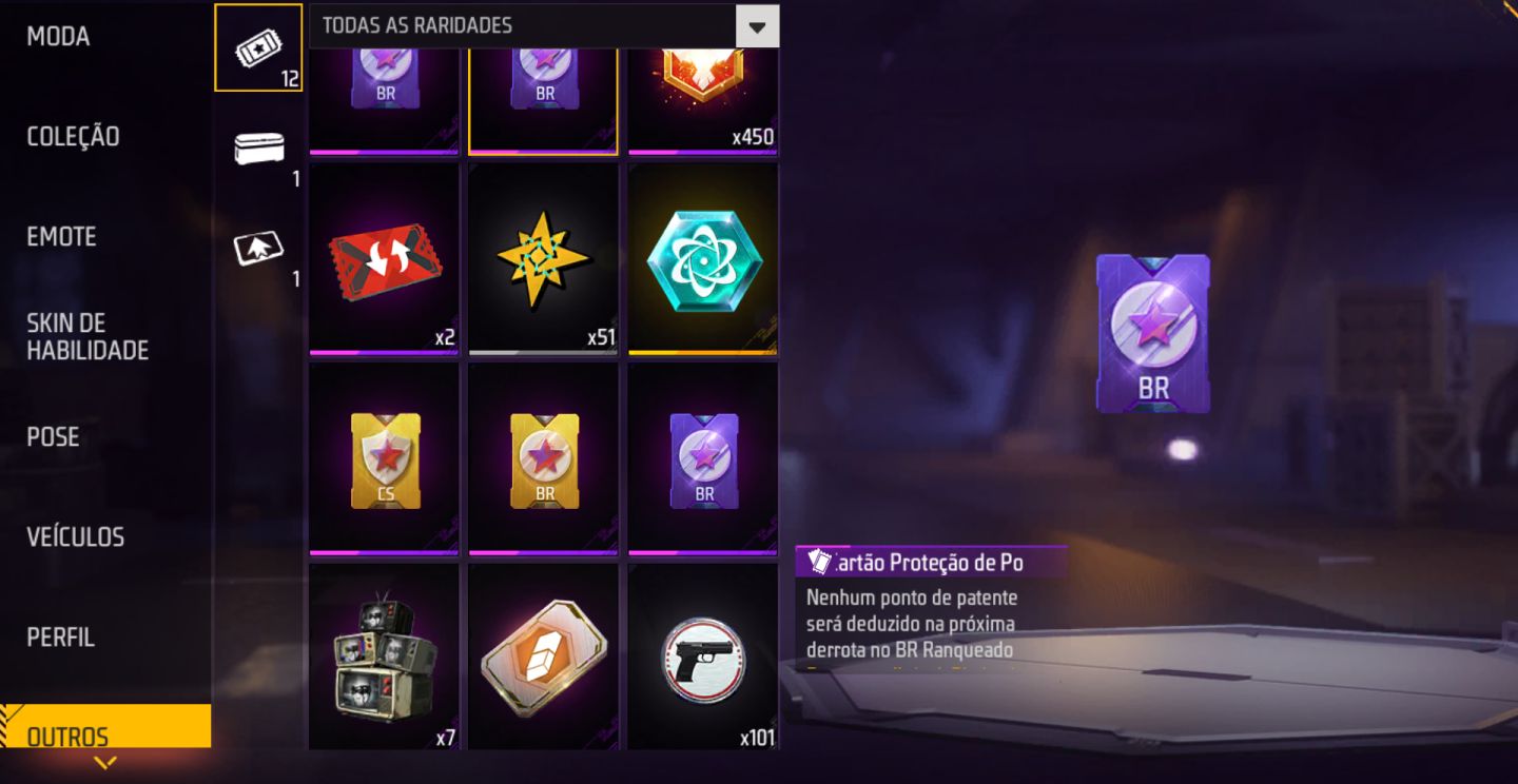 CONTA FREE FIRE BOT LV7 + CONJUNTO SASUKE + TROCA NICK