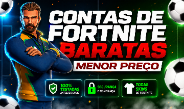 CONTAS DE FORTNITE BARATA COM SKINS (PROMOCIONAL)