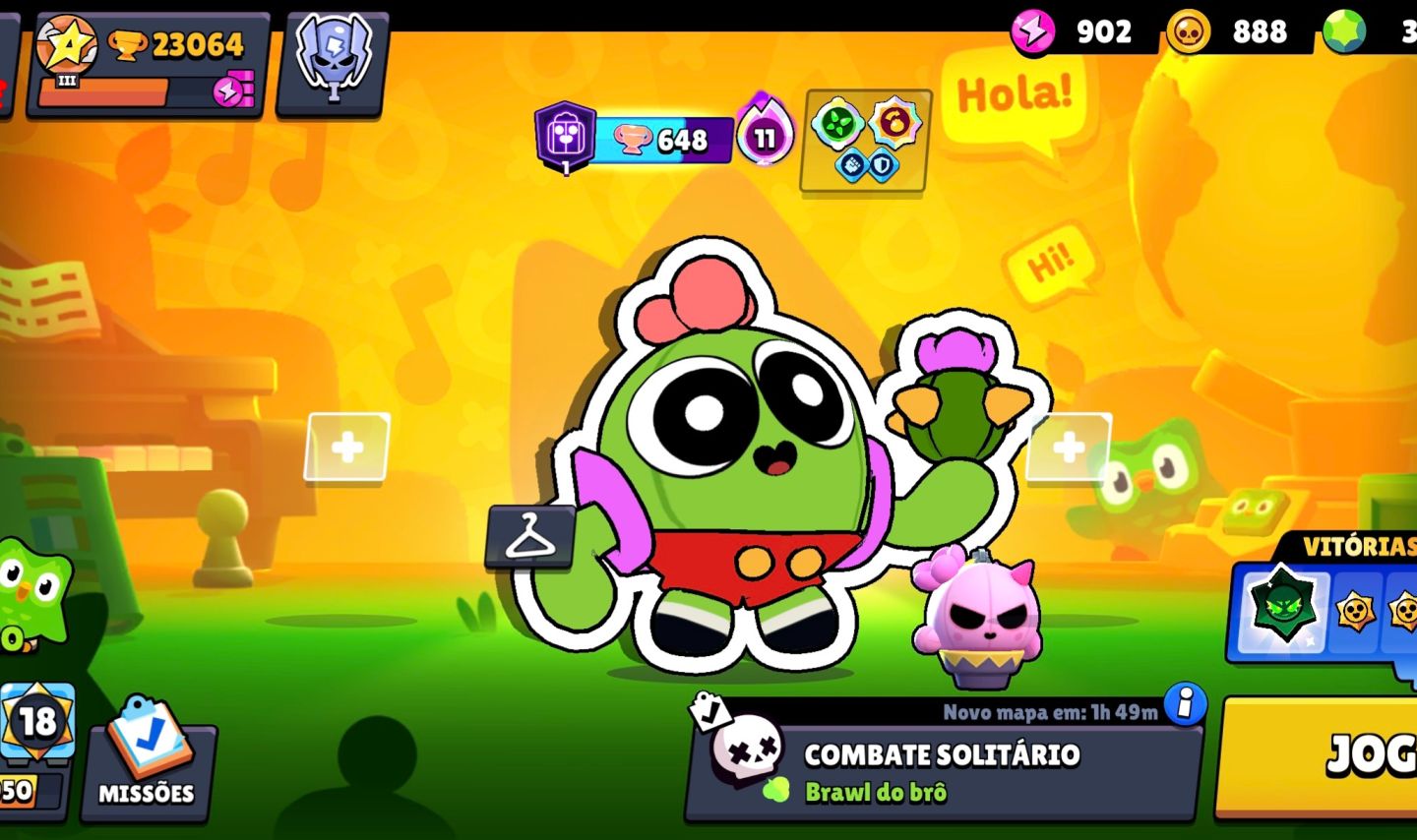 CONTA BRAWL STARS 23.064 TROFÉUS | 82/107 BRAWLERS