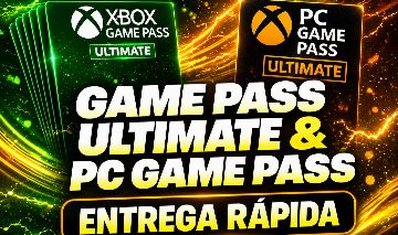 XBOX GAME PASS ULTIMATE | PC + CONSOLE + XCLOUD + TV | ENTREGA RÁPIDA