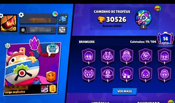 Conta de Brawl Stars! Queima de Stock!