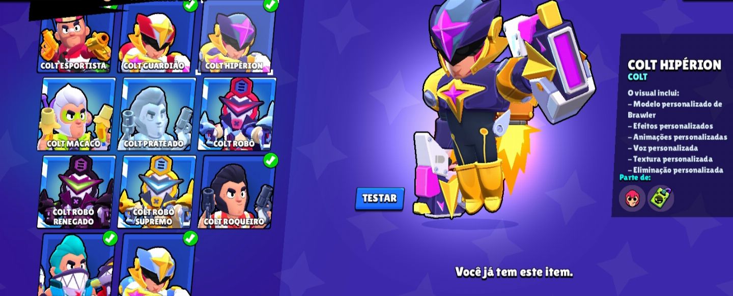 Conta Brawl Stars Muito Rara