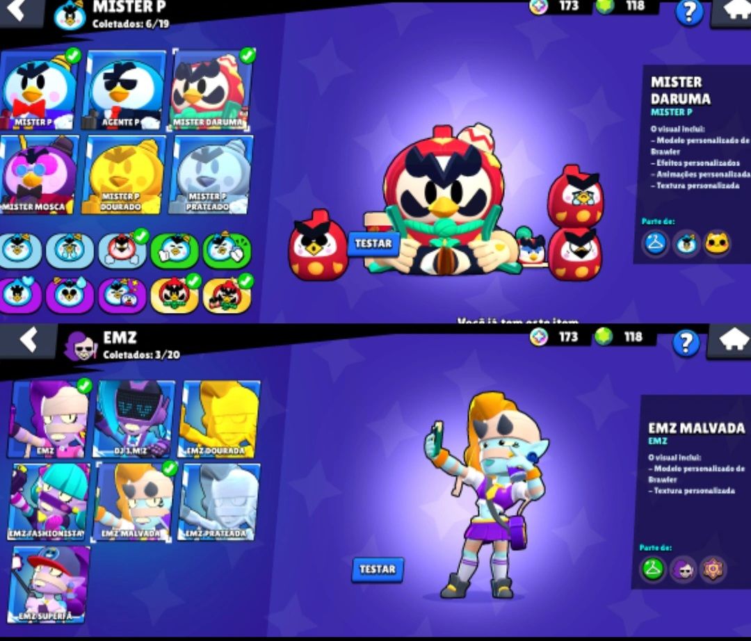 ⚡CONTA DE BRAWL STARS DE 2018 COM SHELLY STELLAR E 5 ANOS DE CRIAÇÃO ⚡