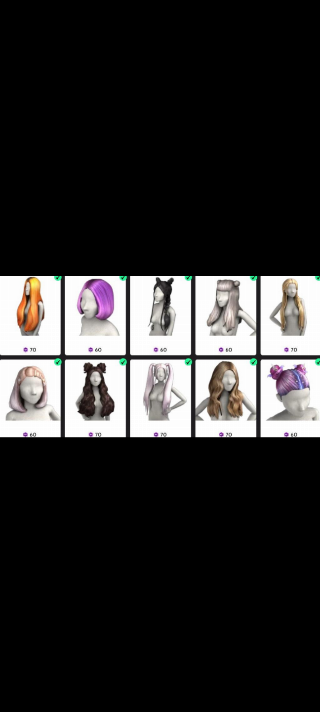 CONTA FEMININA + 1500 + ROUPAS + ITENS RAROS