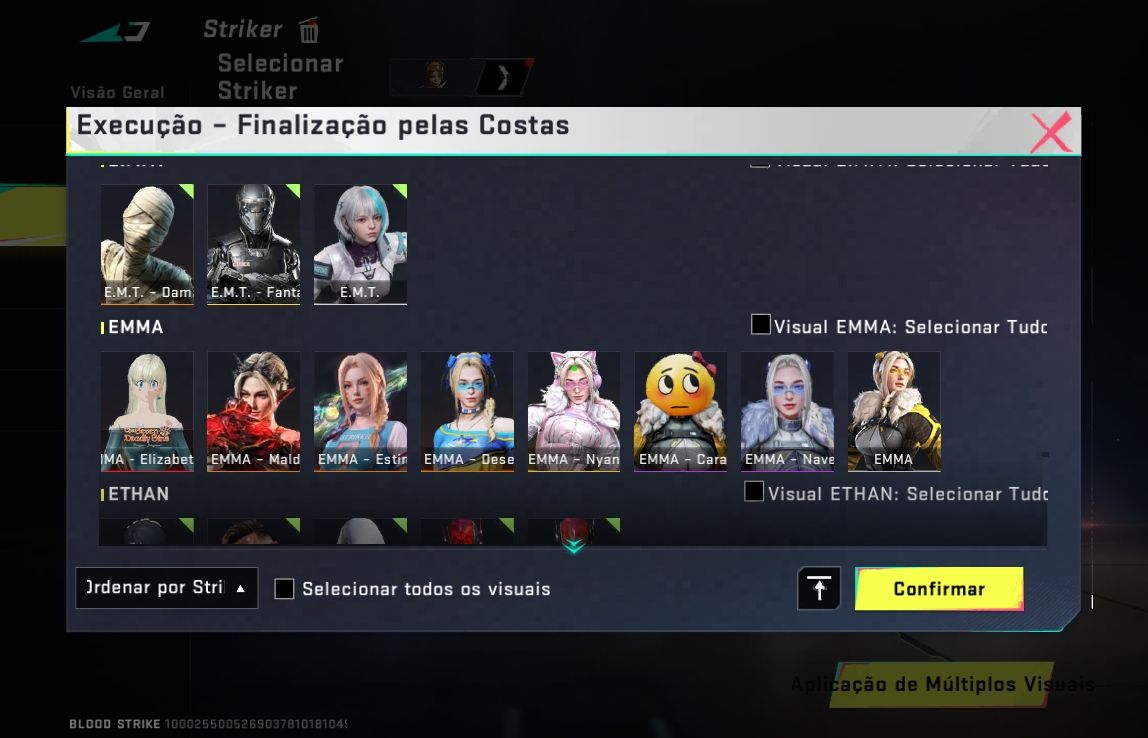 Bloodstrike conta full com 5 eternas e vários personagens