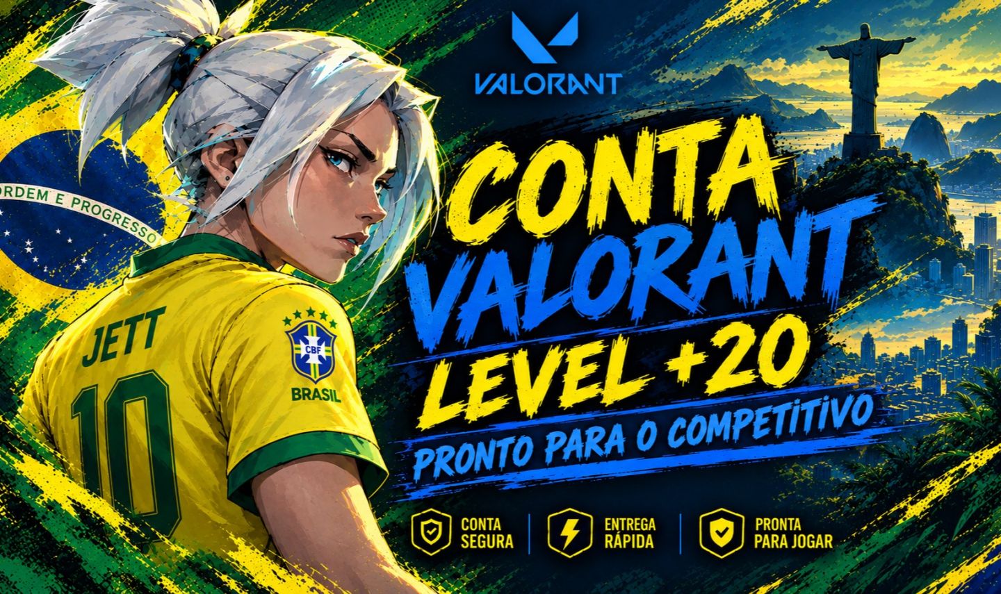 [MENOR PREÇO DO SITE] CONTAS VALORANT FULL ACESSO UNRANKED OU ESCOLHA SEU RANK!