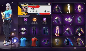 CONTA FREE FIRE GEMADA E RARA + PRIME 3 + UMP ATRIBUTADA+ ARMAS EVOLUTIAS+ANTIGA