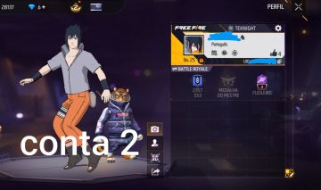 Conta de free fire com skin fadinha