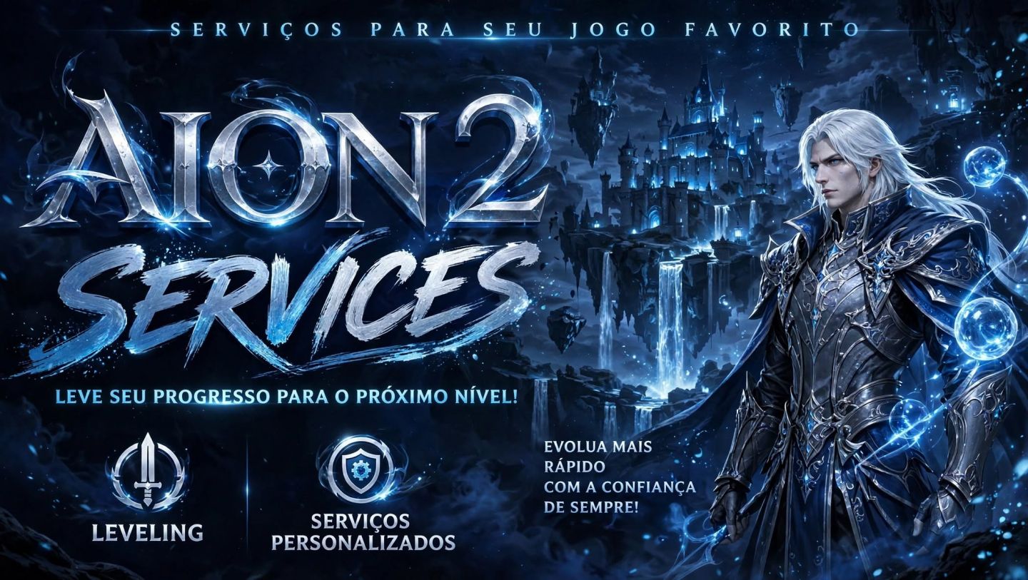 [AION 2 GLOBAL] LEVELING & SERVICES