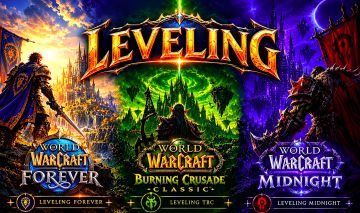 Level Up WoW Midnight WoW Forever Beta Classic TBC Pandaria + Farm de Honra