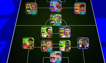 Conta eFootball 3190 Força | Ronaldinho Blitz, CR7, Kompany