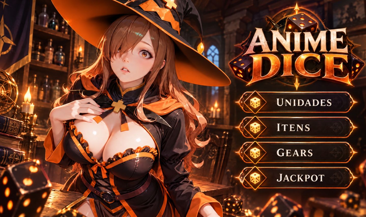 Anime Dice itens e personagens Raros
