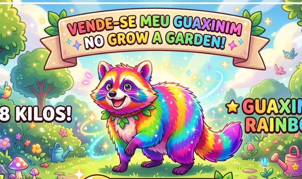 VENDA-SE RACCON BARATO (rainbow 38 kilos)