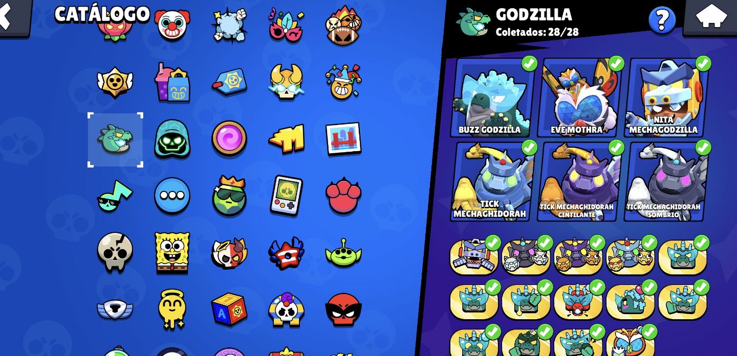 Conta de brawl stars upada com brawl pass ativo