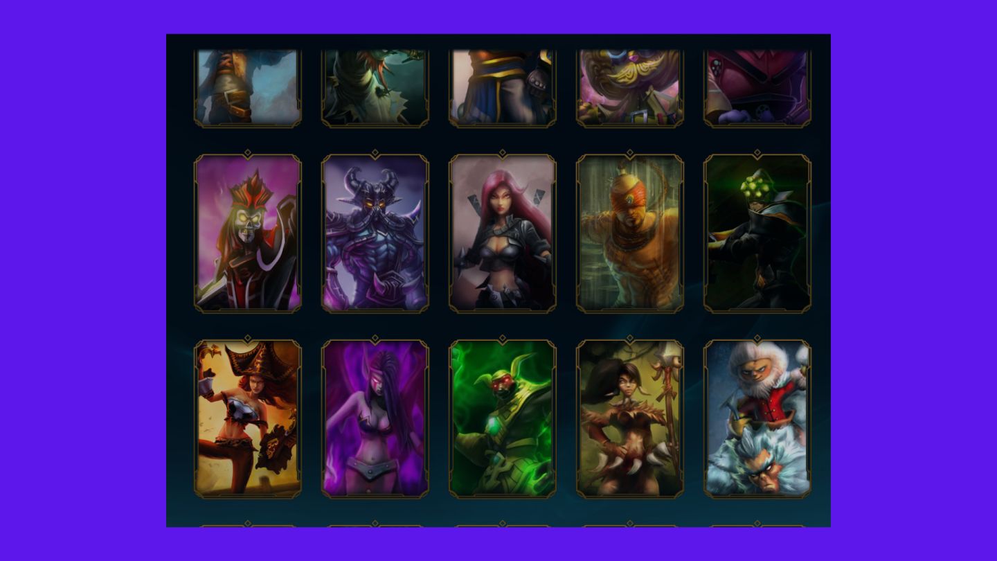 CONTA 2012 100% SEGURA UNICO DONO 72 SKINS 67% MMR