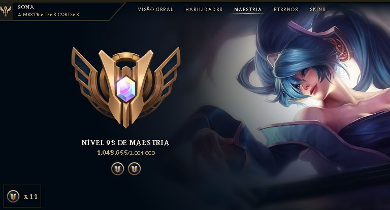 [LEAGUE OF LEGEND]UPAMOS MAESTRIA OU PASSE DE BATALHA[BR]