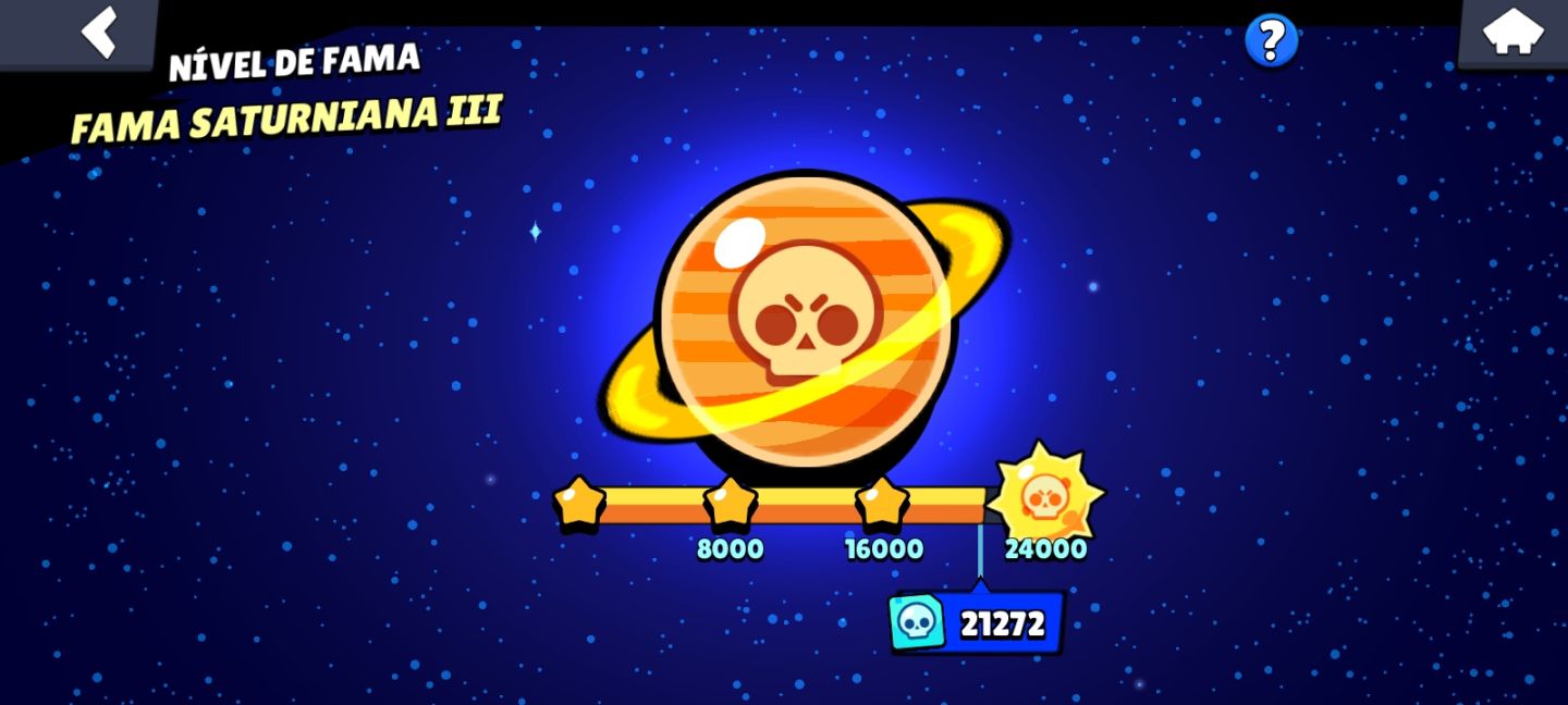 Conta brawl stars +100k/107 brawlers/quase na fama solar prestígios e recursos