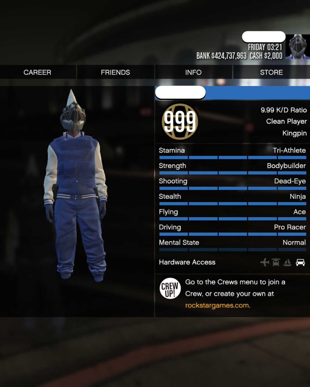 Conta Gta 5 Pc | Level 999 400M + 1B | Desbloqueios 160 Carros + Coleções Modded